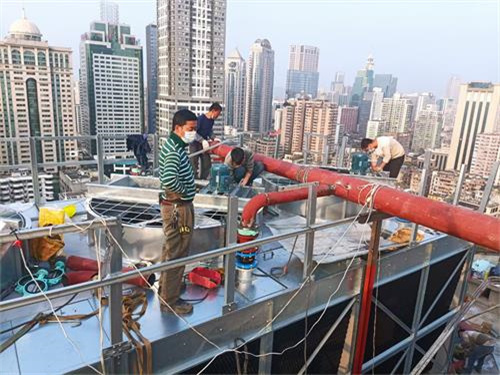 多臺(tái)冷卻塔并聯(lián)使用的注意事項(xiàng)